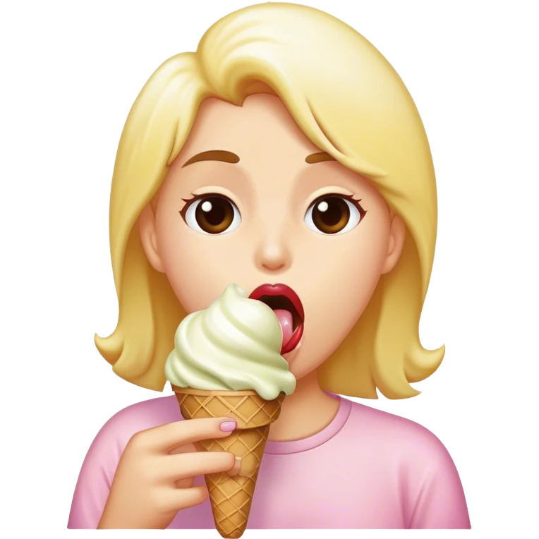 To lick emoji