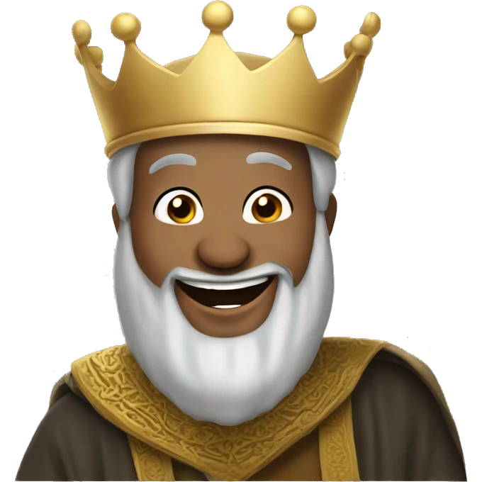 Muslim king  laughing emoji