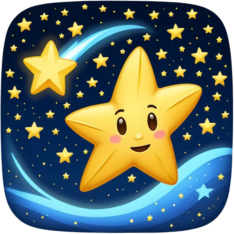 la estralla fugaz de disney emoji