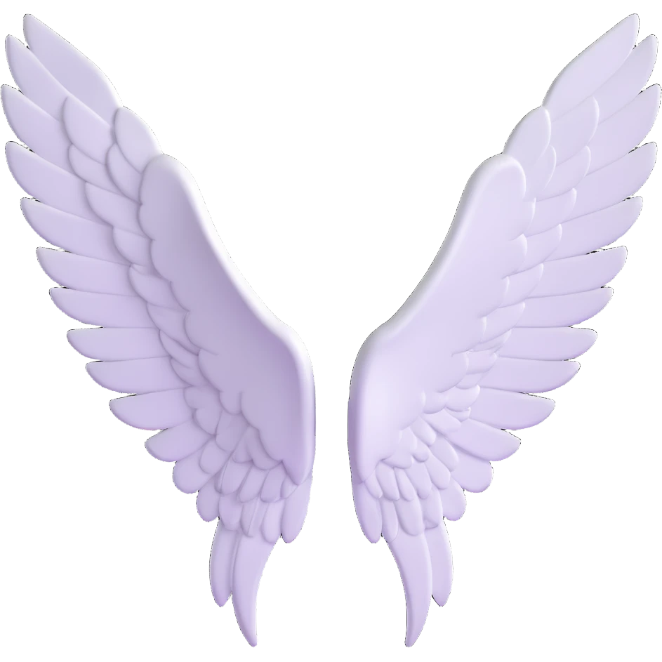 Angel wings emoji
