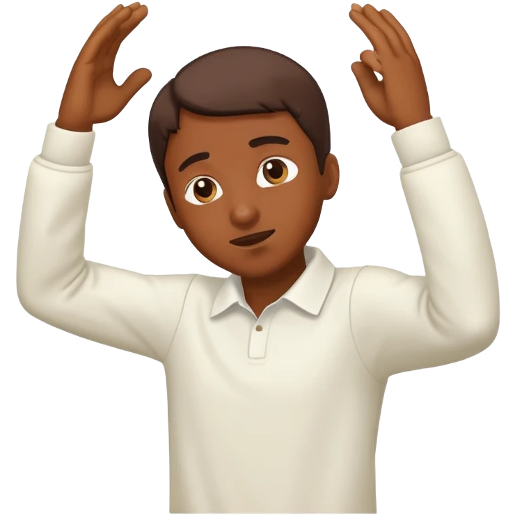 person hitting the dab emoji