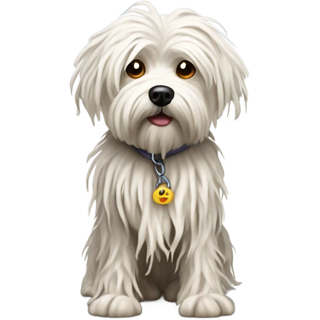 crusty maltese dog emoji
