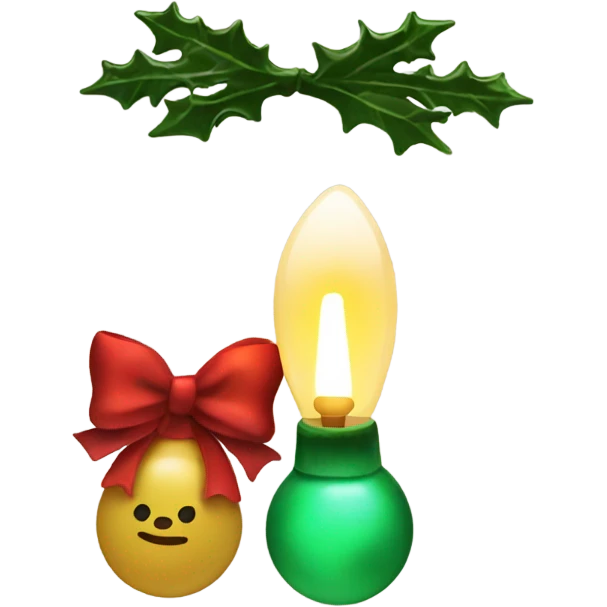 Christmas Light emoji