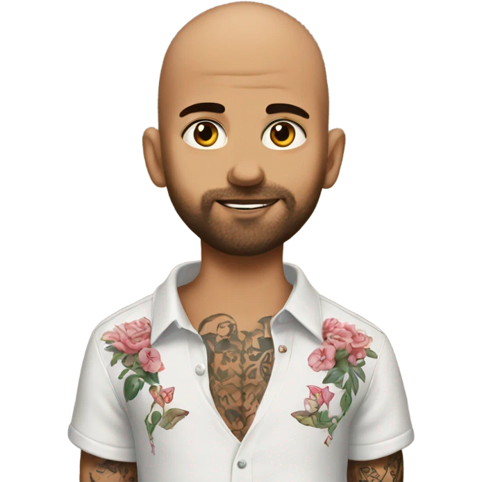 Andrew Tate with neck tattoos  emoji