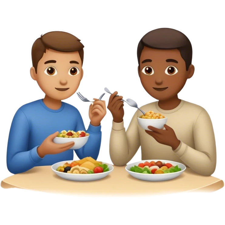 two programmers on lunch emoji