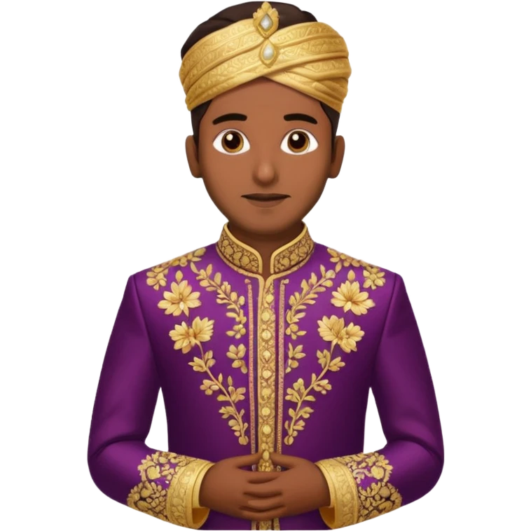 indian groom emoji