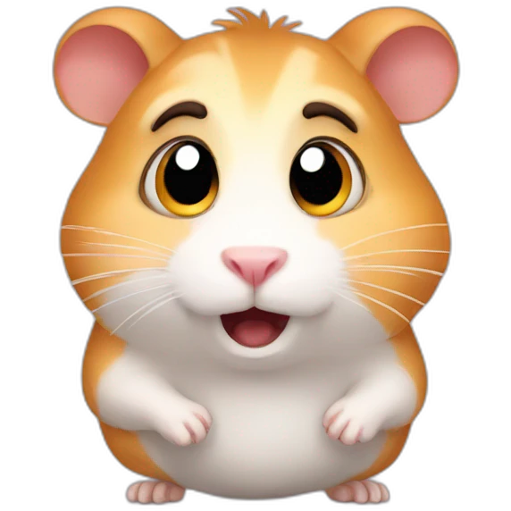 scared hamster emoji