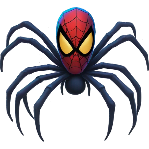 Trippy Spider-Man emoji