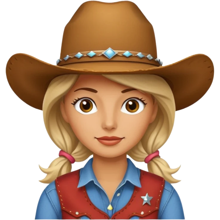 Cowgirl  emoji