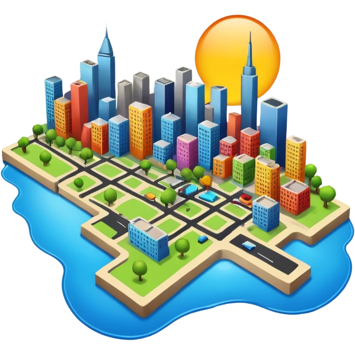 Карту граффити emoji