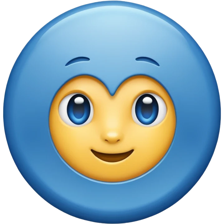 Blue tick emoji