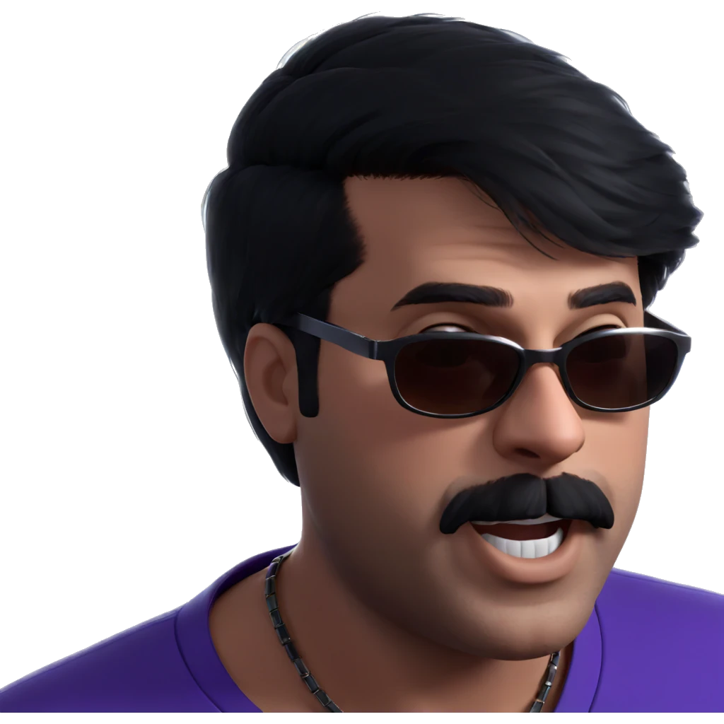 cool guy in sunglasses emoji