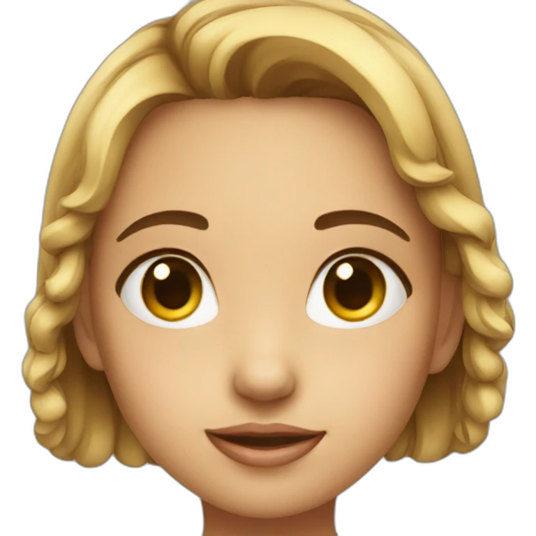cute girl  emoji