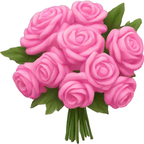 pink bouquet emoji