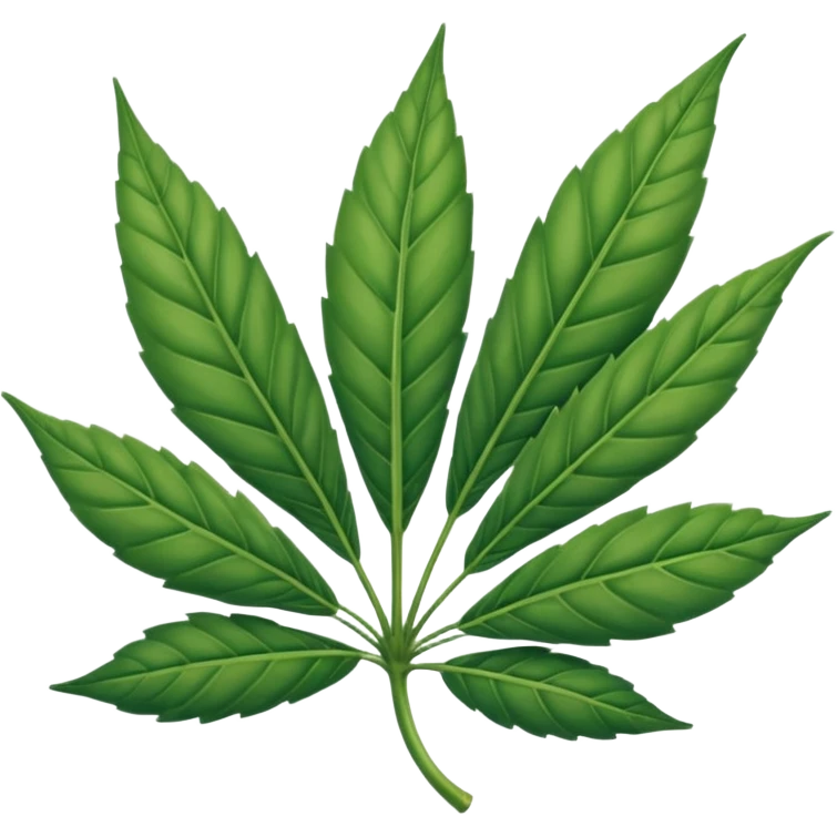 Hoja de mariguana Hoja de mariguana emoji