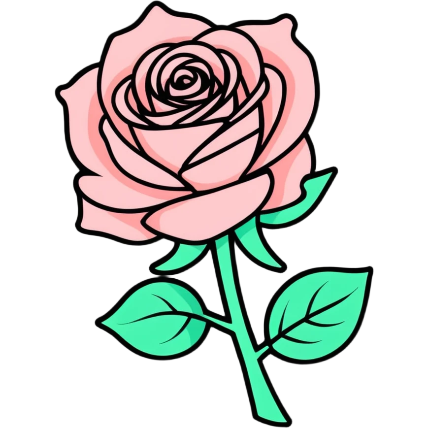 Rose emoji