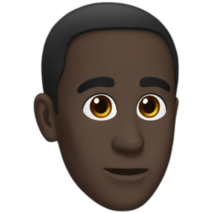erick zemmour with black skin color emoji