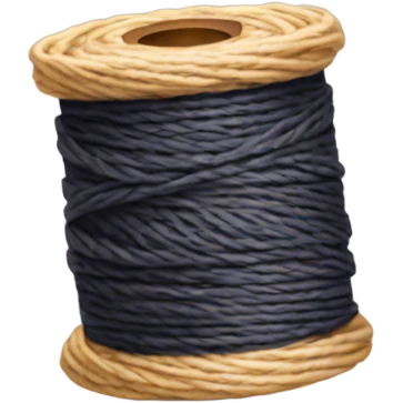 spool of thread which is crying - sad eyes and tears emoji