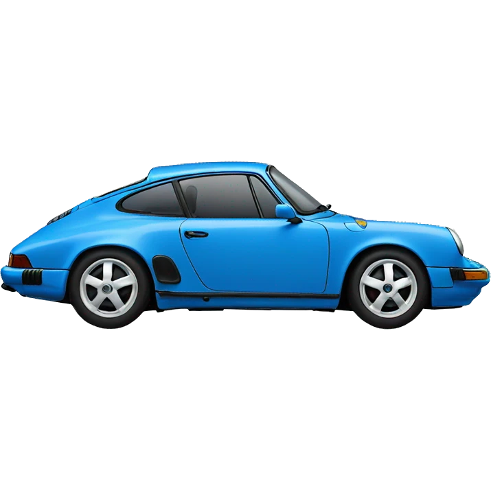 blue porsche emoji
