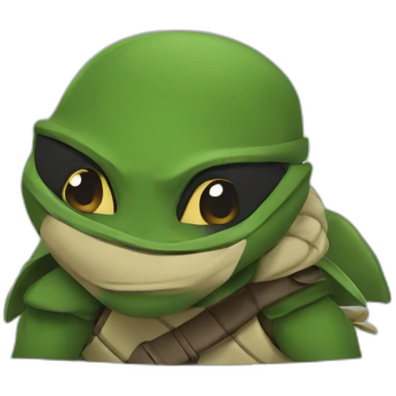 Tortue ninja emoji