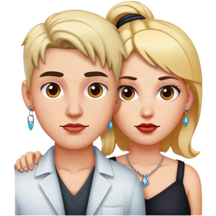 Couple Woman With Piercing  emoji