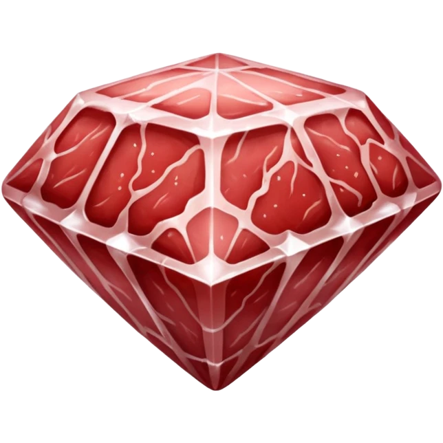Diamond meat emoji
