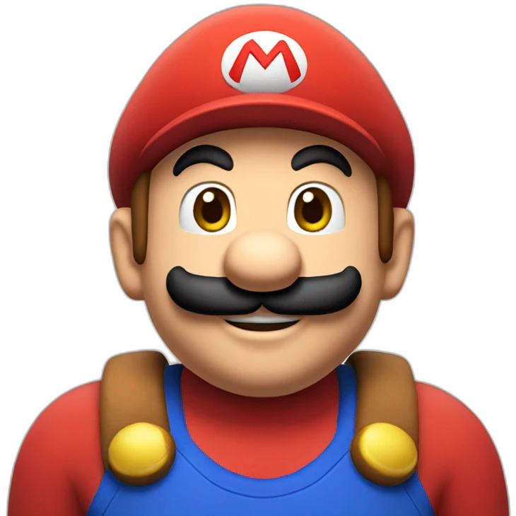 Mario game character emoji