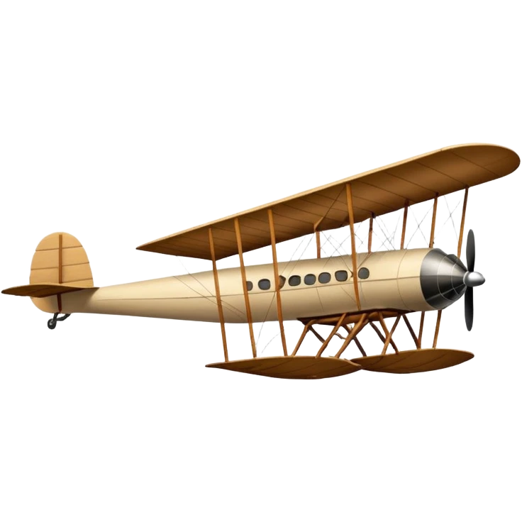 1904 Wright flyer airliner flying for the first time observation deck for passengers  emoji