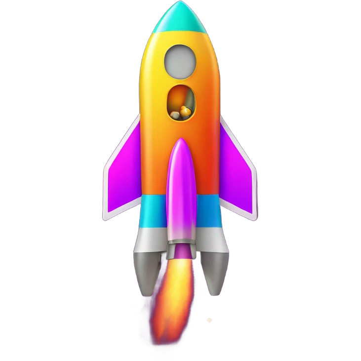 party rocket with the word "EPK 2.0" emoji