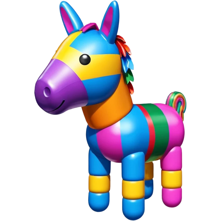   jeff koons style art SPAM pinata sculpture  emoji