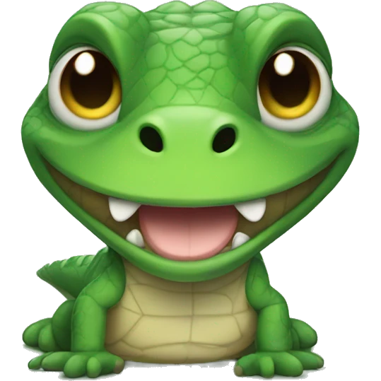 cute reptile emoji