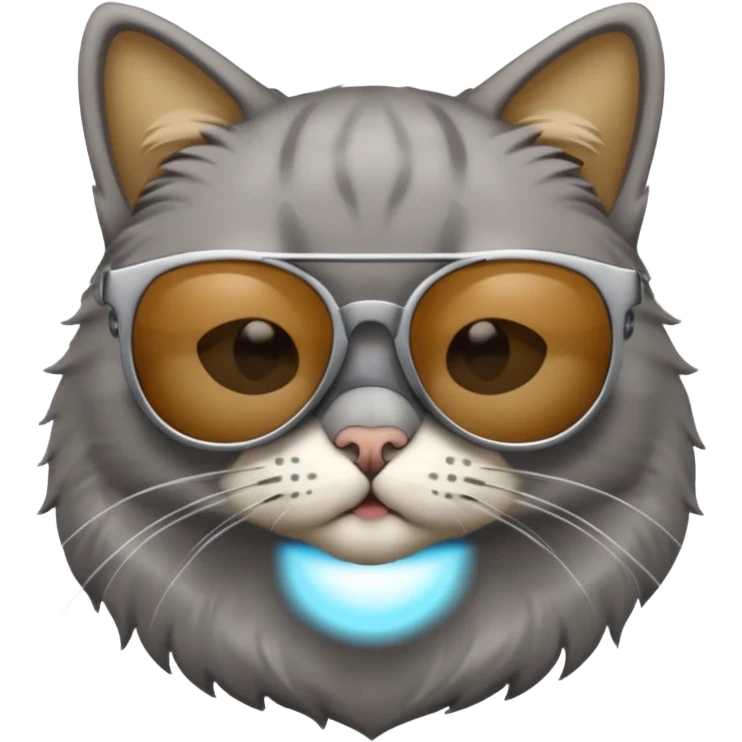 Cat wearing sunglasses emoji