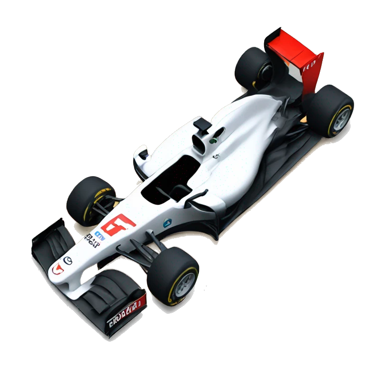F1 car emoji