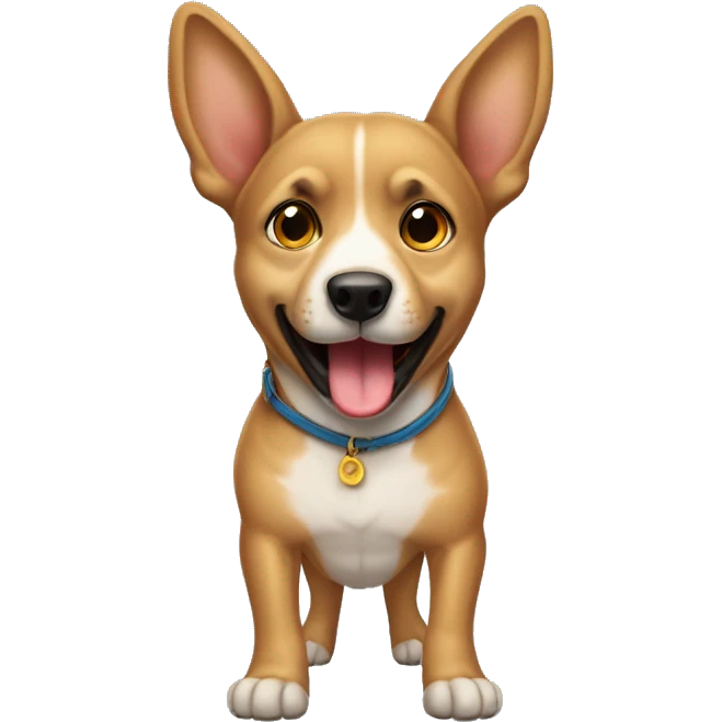 perro con la lengua afuera emoji