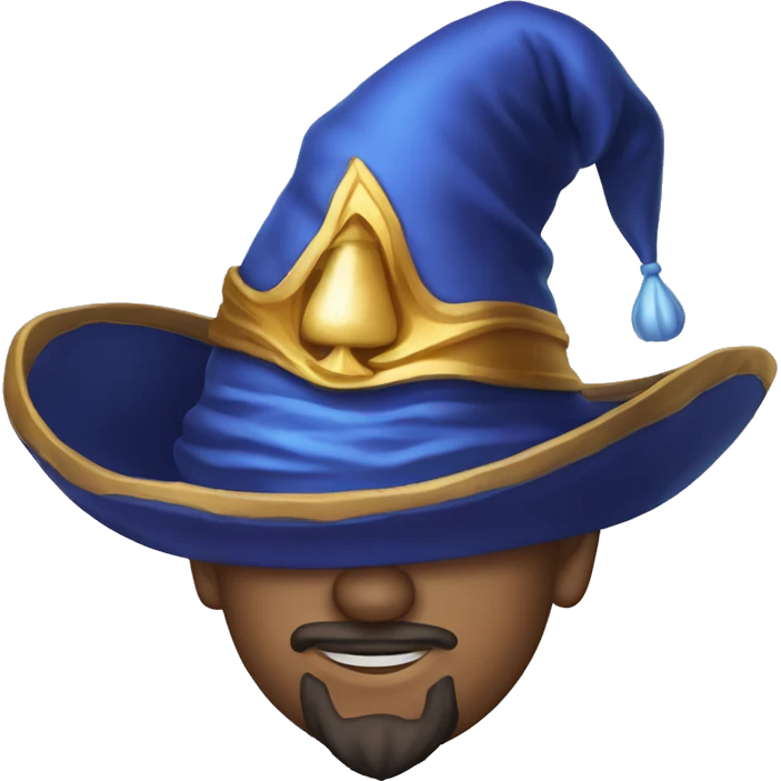 grand sorcerer hat emoji
