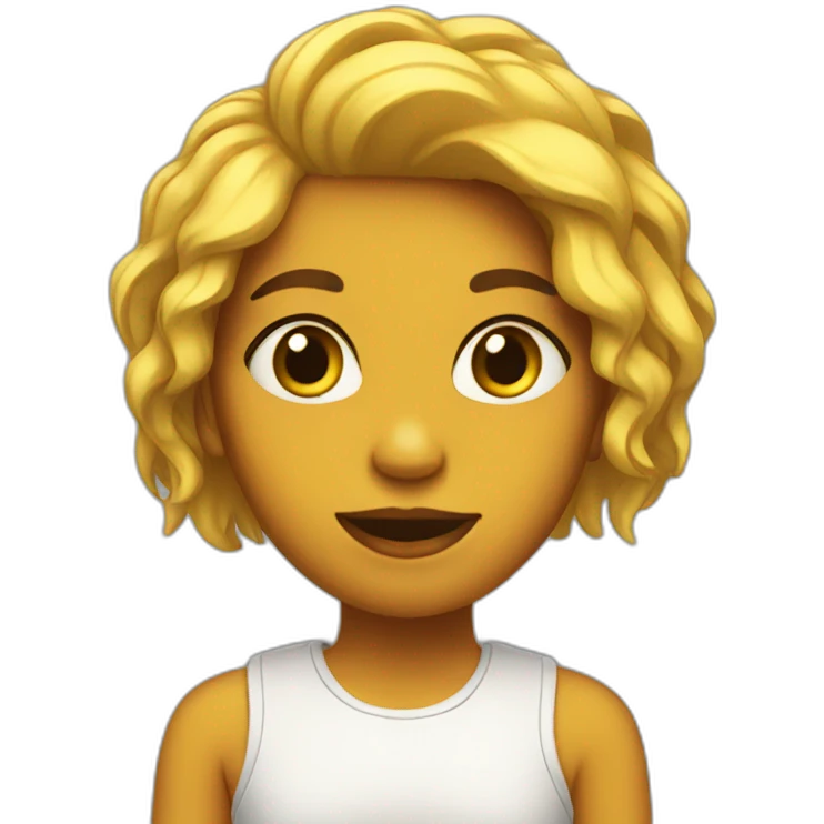 Chica emoji