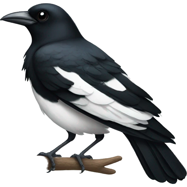 Magpie emoji