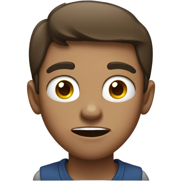 teenager extreme confusion emoji