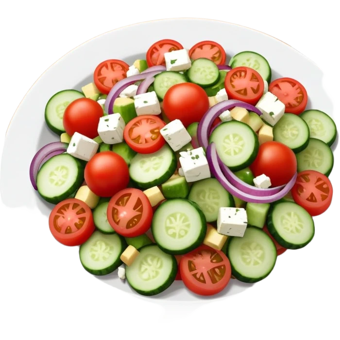 Greek panzanella salad emoji