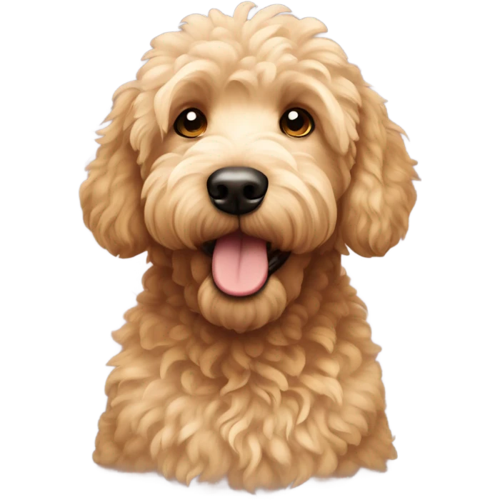 Goldendoodle emoji