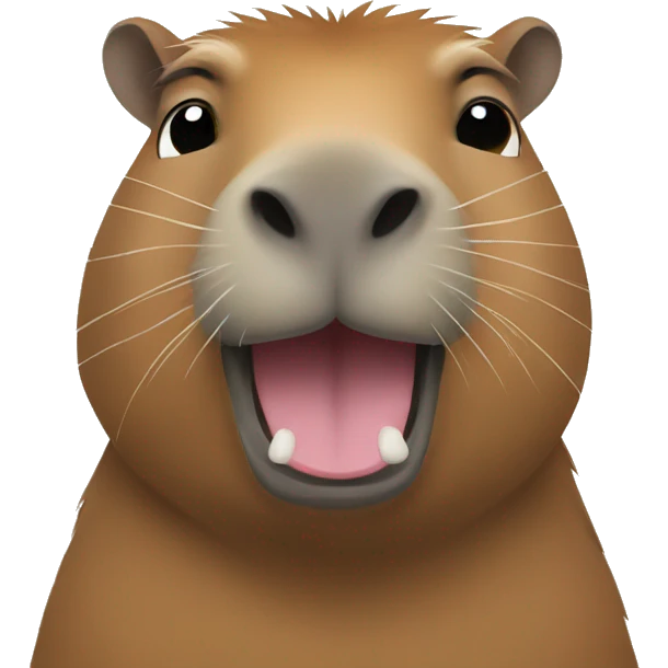 Capybara emoji