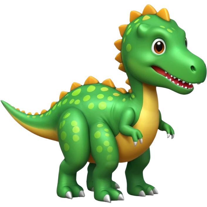Toy dinosaur emoji