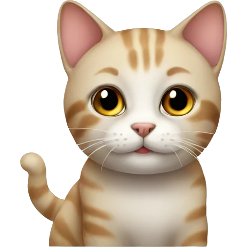 Cute cat emoji