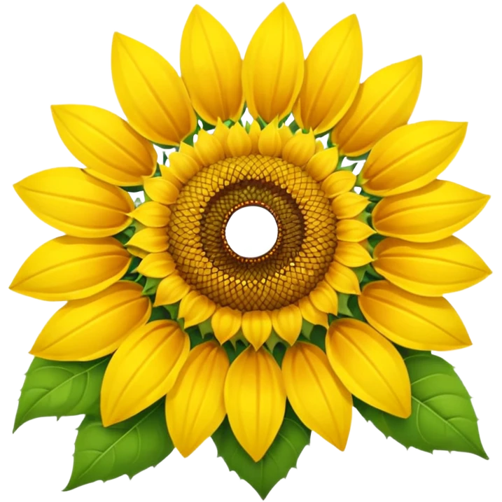 Sunflower yellow  emoji