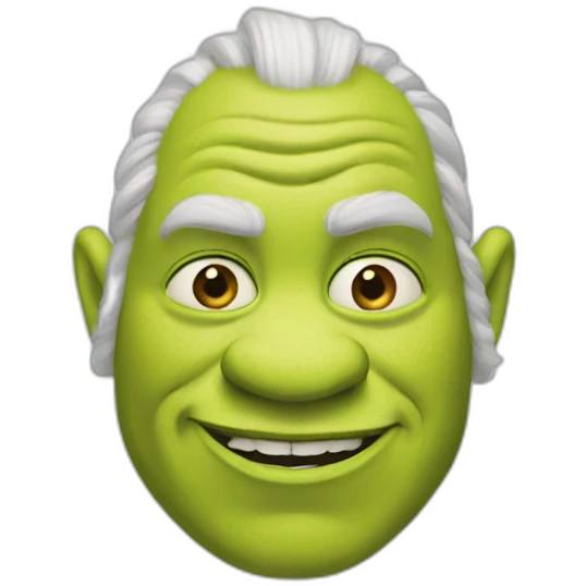 white-shrek emoji