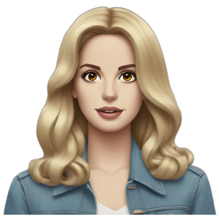 Lana del ret emoji