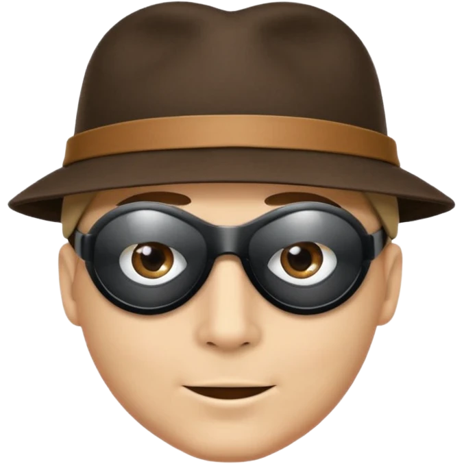 A man wearing a peeky blinders style hat with a hopeful expression. emoji
