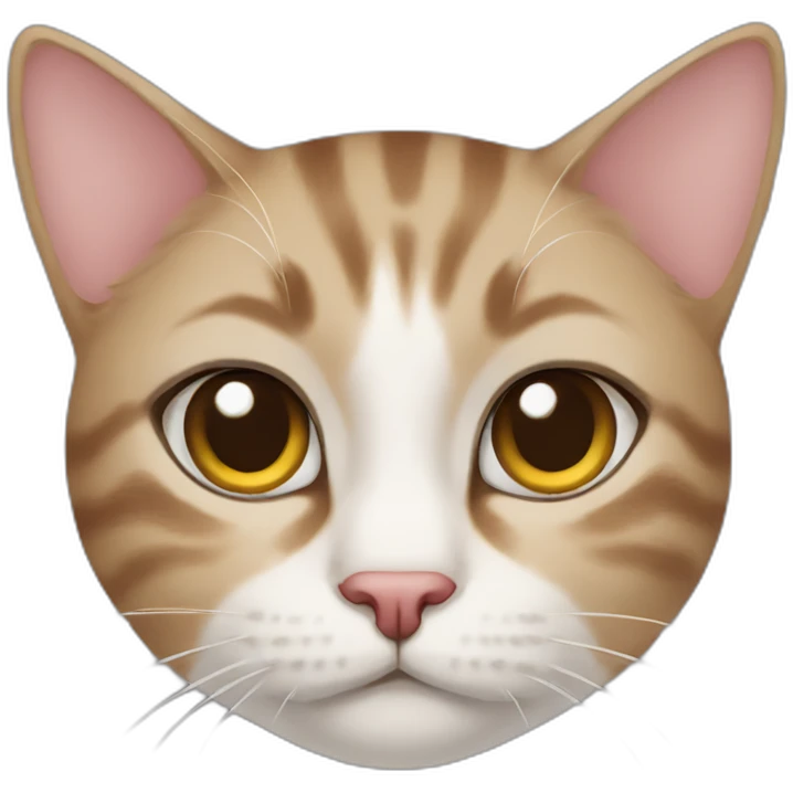 Cat with a lifted eyebrow emoji