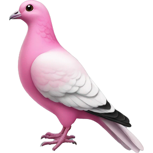 Pink Pigeon  emoji