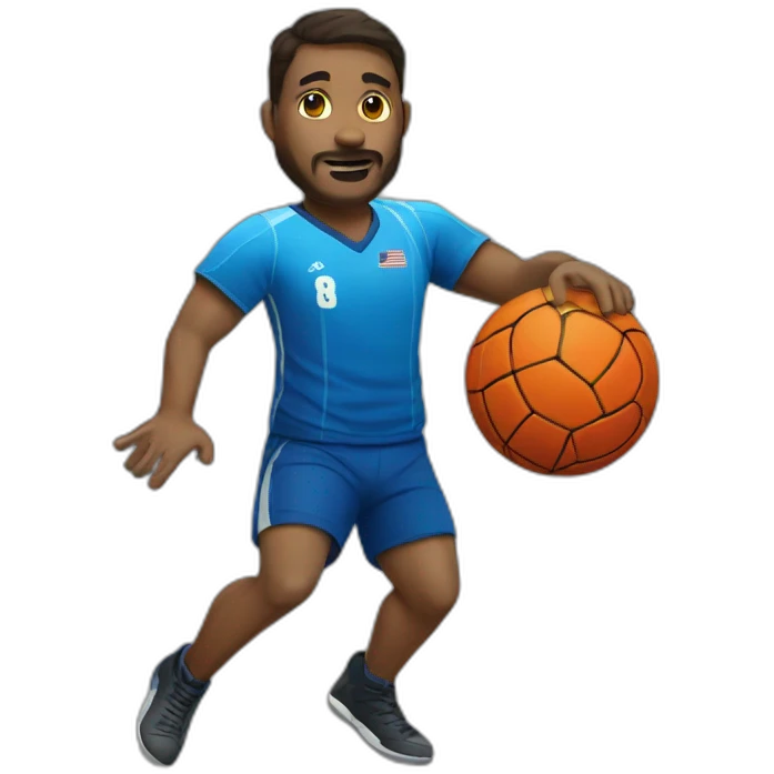 Handball player emoji